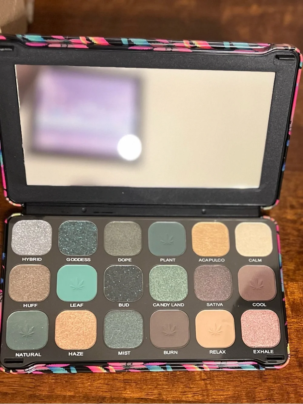 Revolution Makeup Eyeshadow Palette — Vibrant Multicolor Shades
